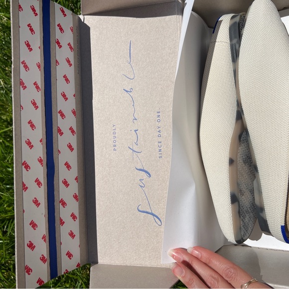 Brand New Rothy’s Almond Demi Slide in Vanilla Bean Size 8 - Picture 3 of 6